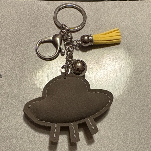 UFO Keychain with Rhinestones - Picture 5 of 7